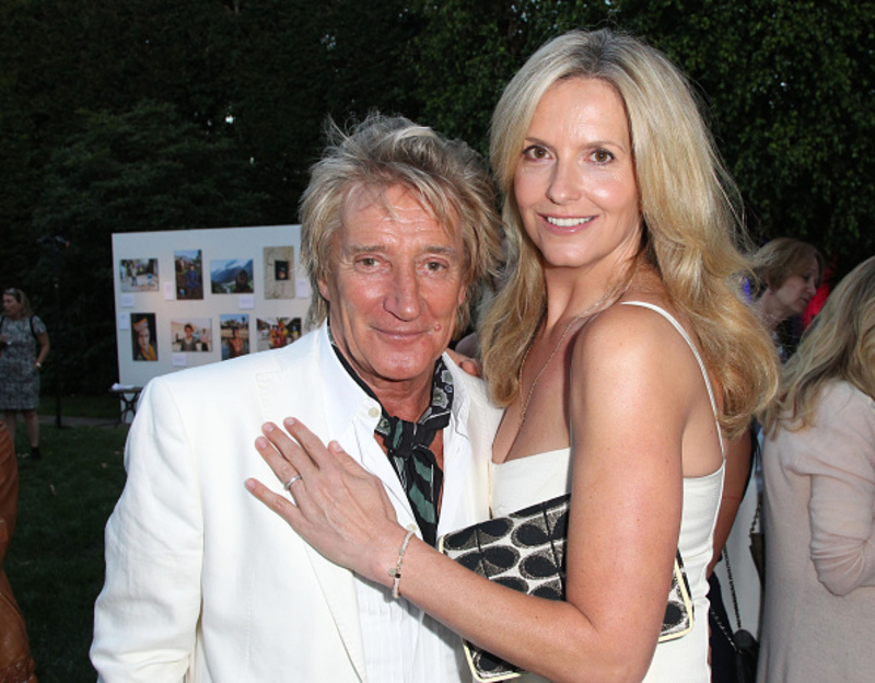Rod Stewart und Penny Lancaster | Getty Images Photo by David Buchan/Getty Images for Theirworld