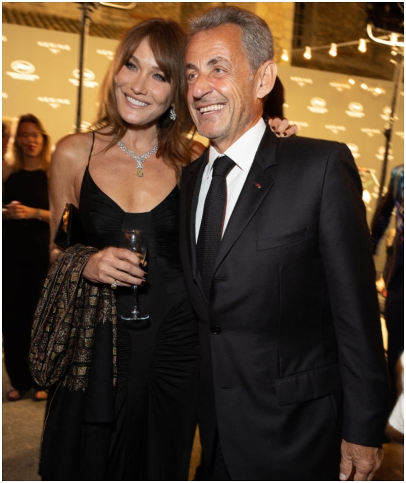 Carla Bruni und Nicolas Sarkozy | Getty Images Photo by Lionel Hahn/FilmMagic