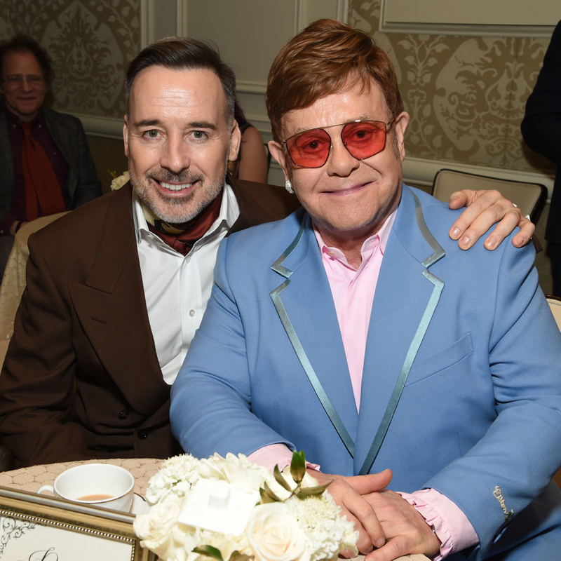 Elton John und David Furnish | Getty Images Photo by Michael Kovac