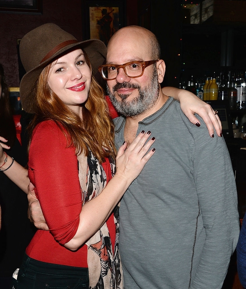 Amber Tamblyn und David Cross | Getty Images Photo by Andrew H. Walker