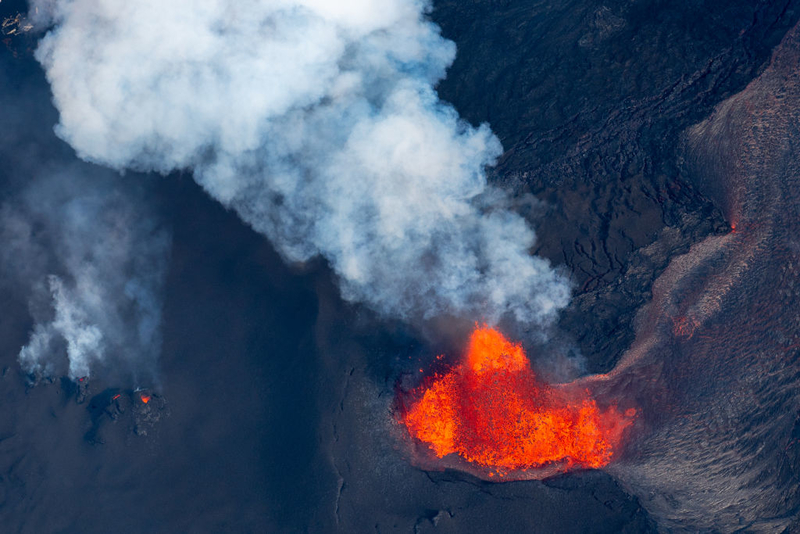 Un volcán activo | Getty Images Photo by Don Smith