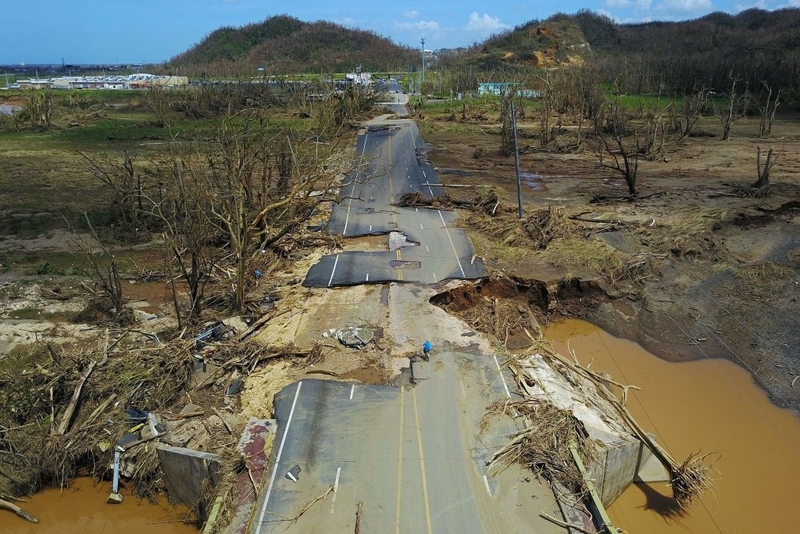 El huracán María | Getty Images Photo by RICARDO ARDUENGO/AFP