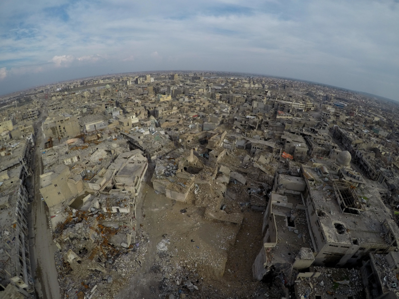 Las consecuencias de la guerra en Mosul | Alamy Stock Photo by Murtaja Lateef/ImagesLive/ZUMA Wire/Alamy Live News