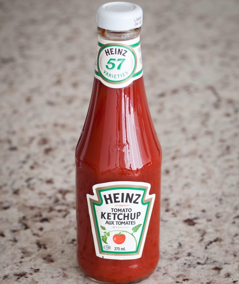 Die Nummer 57 auf einer Heinz-Flasche | Alamy Stock Photo