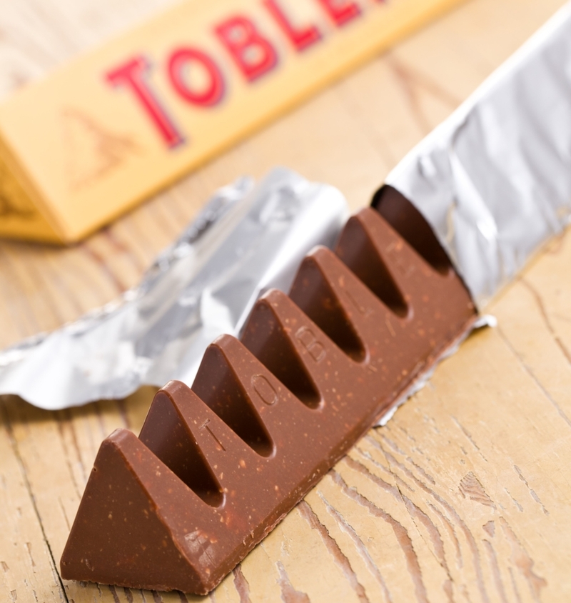 Die Form der Toblerone | Alamy Stock Photo