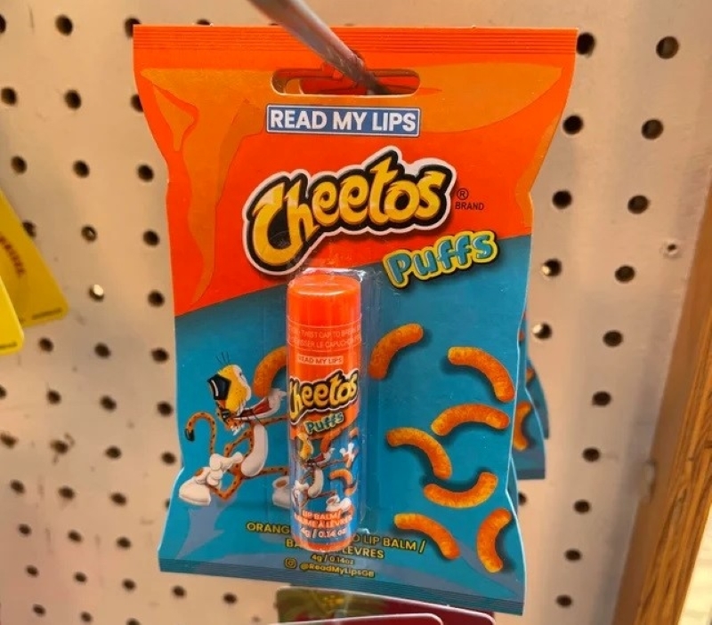 Cheetos Lip Balm | Reddit.com/Bigfatmoomins
