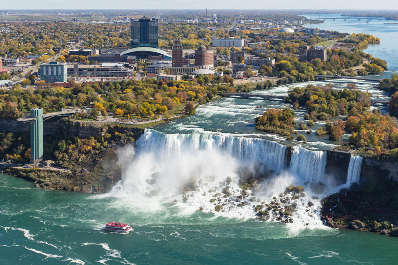 Du wirst nicht glauben, was Forscher entdeckt haben, als sie das Wasser aus den Niagarafällen abgelassen haben | Alamy Stock Photo