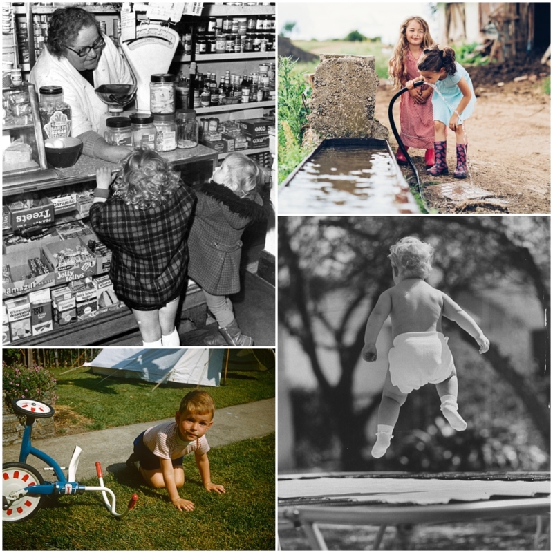 Crazy Things Boomer Kids Did in the Past | Alamy Stock Photo by Trinity Mirror/Mirrorpix & Getty Images Photo by In Pictures Ltd. & Getty Images Photo by Ralph Crane/The LIFE Picture Collection & Getty Images Photo by pixlefit