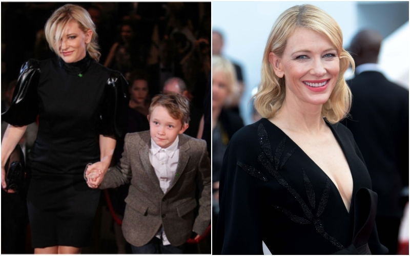 Roman Robert Upton – Cate Blanchett | Getty Images Photo by Don Arnold/WireImage & Alamy Stock Photo by dpa picture alliance