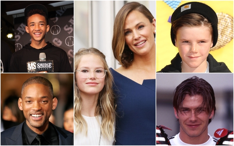 Celebs and Their ‘Mini-Mes’ | Alamy Stock Photo by Top Photo Corporationt & Francis Specker & AFF/Luis Martinez & james cheadle & Getty Images Photo by Michael Tran/FilmMagic