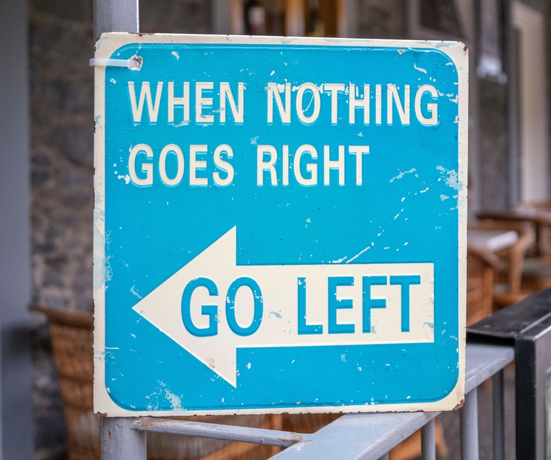 Manchmal sollte man einen anderen Weg einschlagen | Alamy Stock Photo by Steve Kydd 
