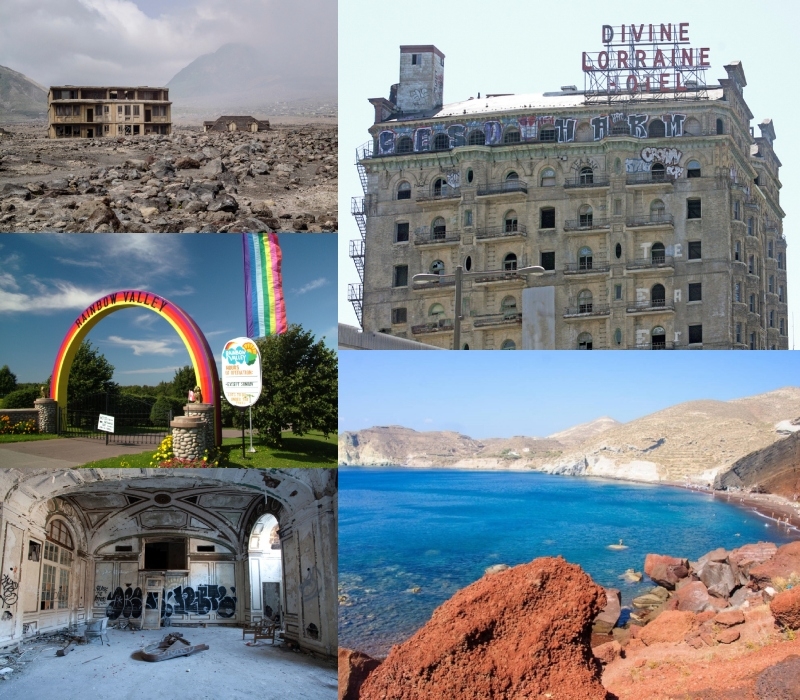 Spectacular Vacation Spots That No Longer Exist | Alamy Stock Photo by Colin Burn-Murdoch & Photo by Andre Jenny & Photo by Sam Dao & Photo by Emanuel Tanjala & Photo by RnDmS