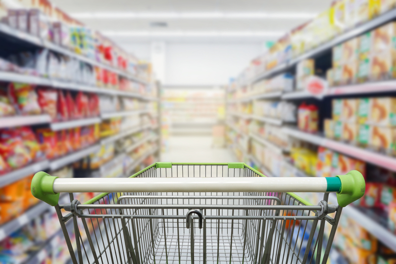 El marco de un carro de supermercado | Shutterstock
