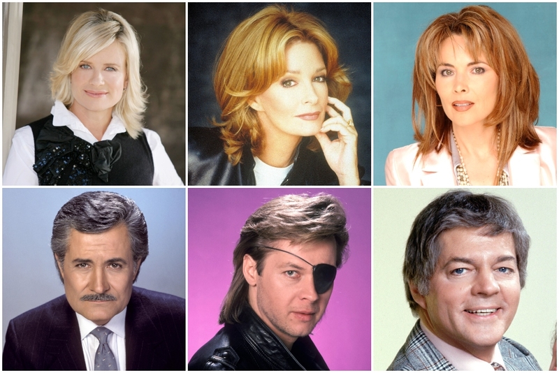 The Days of Our Lives Cast: Then and Now | MovieStillsDB & Alamy Stock Photo