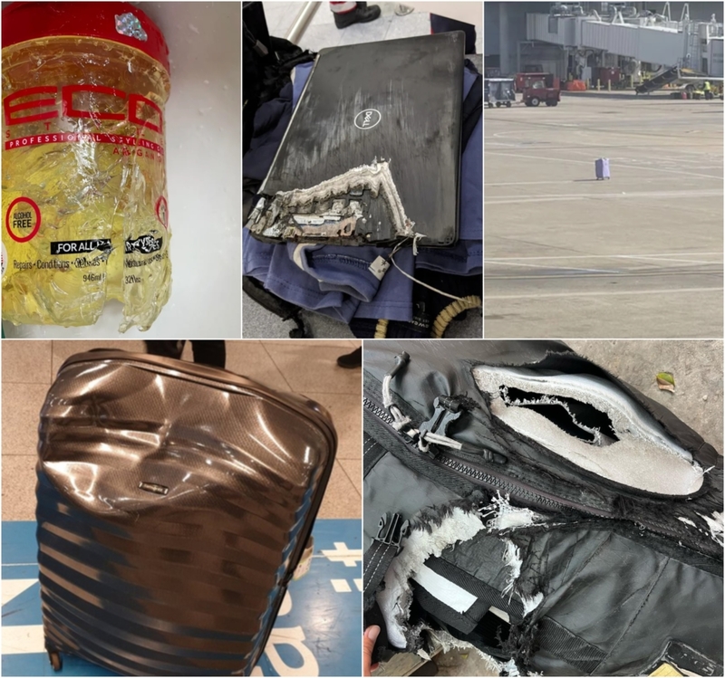 Destroyed Luggage or Extortion Nonsense? You Be the Judge | Reddit.com/kamiapapaya & Soul_Redeemer7 & Imgur.com/mkPZSHh & Twitter/@Pala & Instagram/@kirrapink