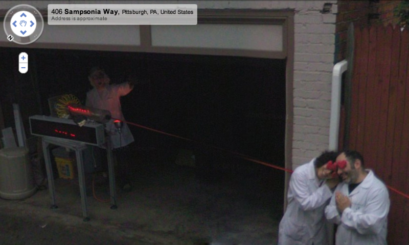 Durch die Wissenschaft zusammengeführt | Imgur.com/9RGNCOJ via Google Street View
