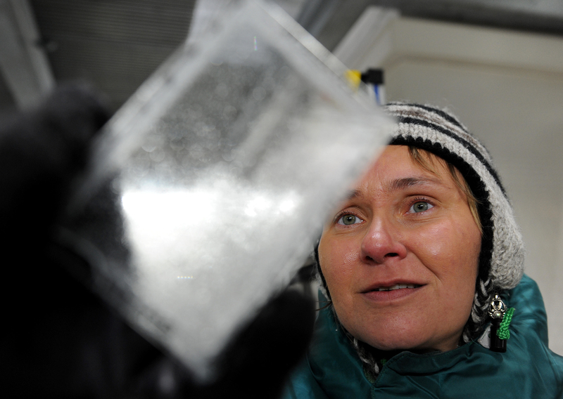 Muestra de hielo | Alamy Stock Photo by INGO WAGNER/dpa/Alamy Live News