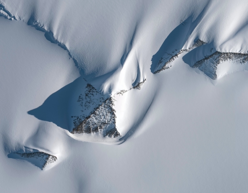 La pirámide helada | Getty Images Photo by DigitalGlobe/ScapeWare3d 