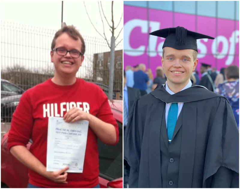 From Geeky Teen to Handsome Graduate | Reddit.com/Fabulous-Caterpillar