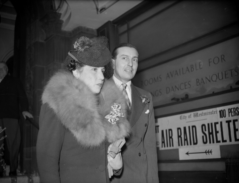 Air Raids and Wedding Bells | Getty Images Photo by London Express