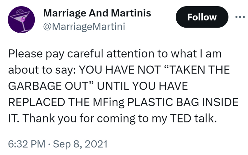 Una tarea a medias | Twitter/@MarriageMartini