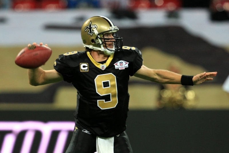 Drew Brees Sets The Bar High | Alamy Stock Photo