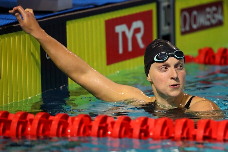 Ledecky, The Human Dolphin | Getty Images Photo by Maddie Meyer