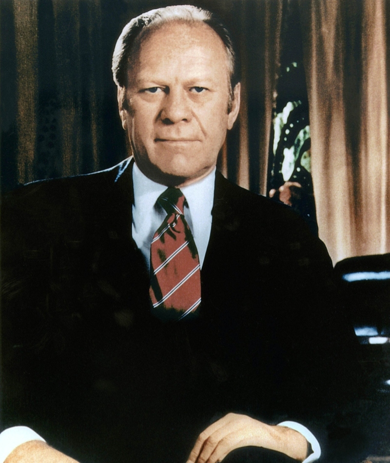 10. Gerald Ford (Nº 38) - CI 140.4 | Alamy Stock Photo by Allstar Picture Library Ltd