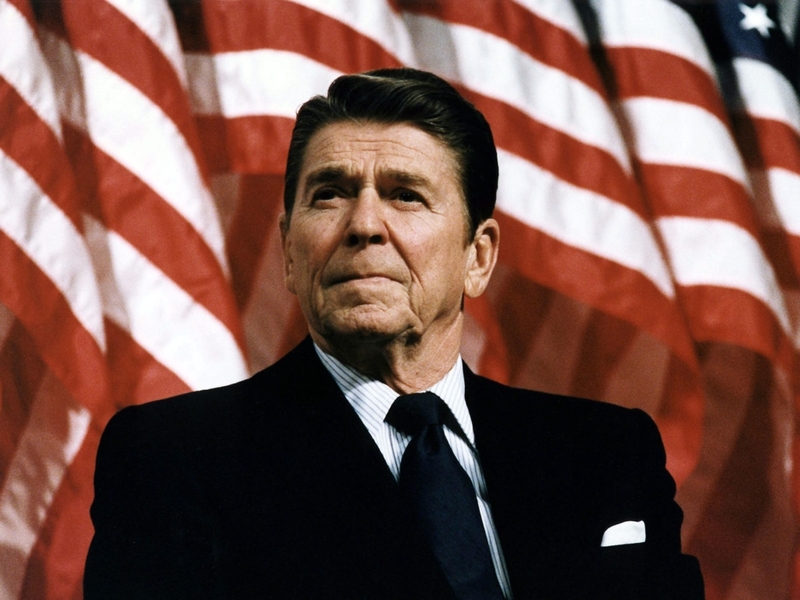 15. Ronald Reagan (Nº 40) - CI 141.9 | Alamy Stock Photo by Photo12/Ann Ronan Picture Library