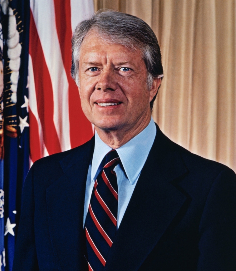 37. Jimmy Carter Jr. (Nº 39) - CI 156.8 | Getty Images Photo by Bettmann