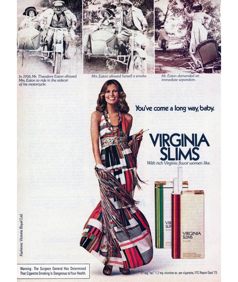 Feminismo y publicidad en los 70s | Alamy Stock Photo by Patti McConville 