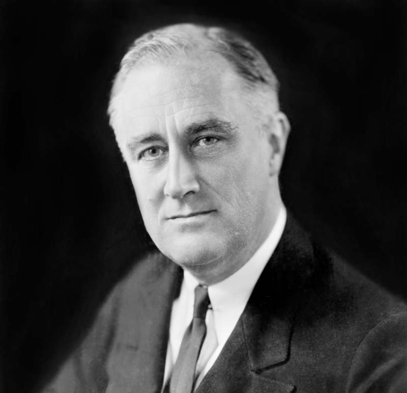 32. Franklin D. Roosevelt (No. 32) - IQ 150.5 | Alamy Stock Photo by IanDagnall Computing 