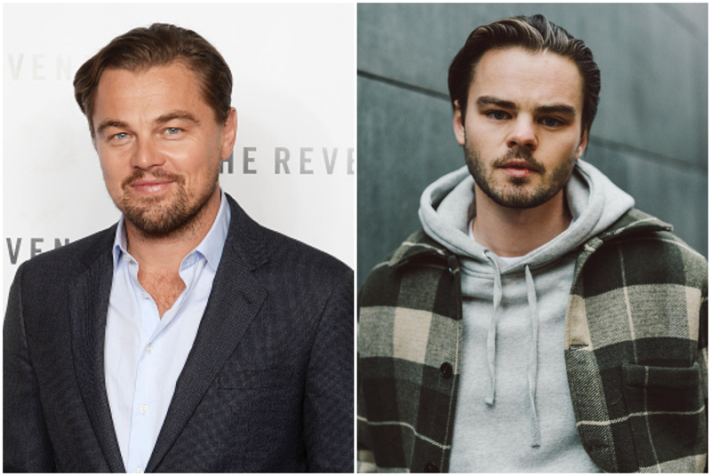 Leonardo DiCaprio and Konrad Annerud | Getty Images Photo by Dave J Hogan & Instagram/@konradannerud