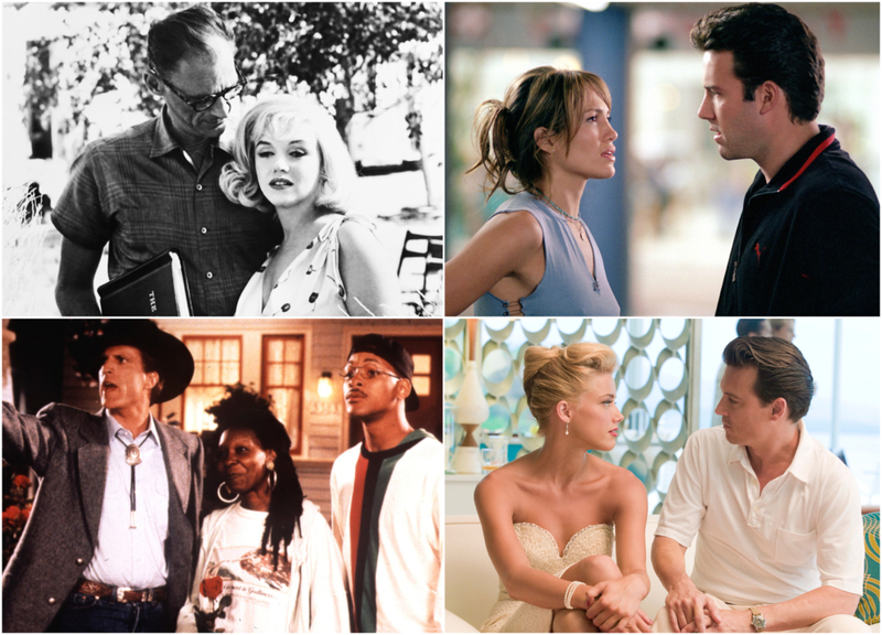 Films That Completely Destroyed Our Favorite Celebrity Relationships | Alamy Stock Photo & MovieStillsDB