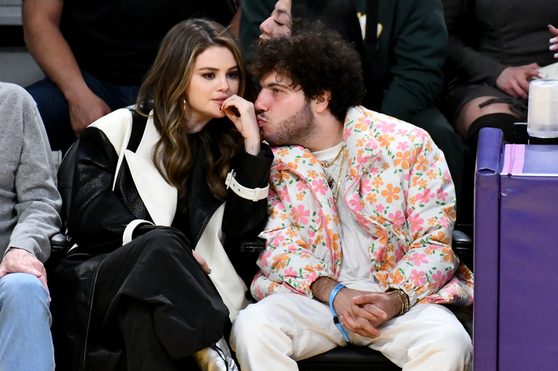 Selena Gomez and Benny Blanco | Getty Images Photo by Allen Berezovsky