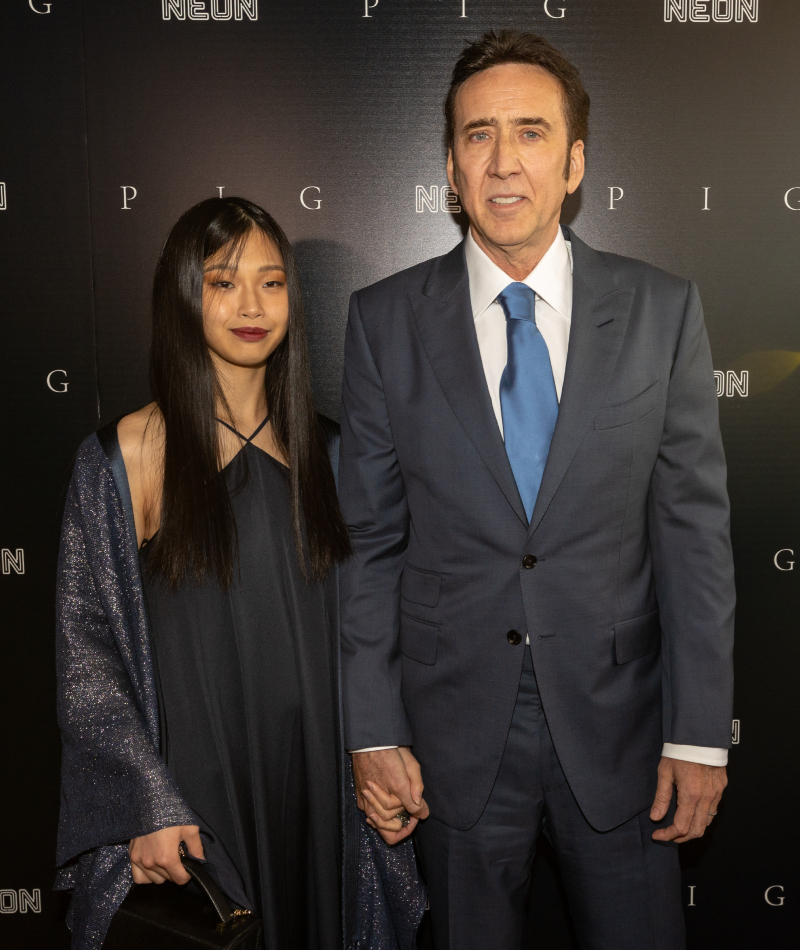 Nicolas Cage and Riko Shibata | Getty Images Photo by Chris Polk