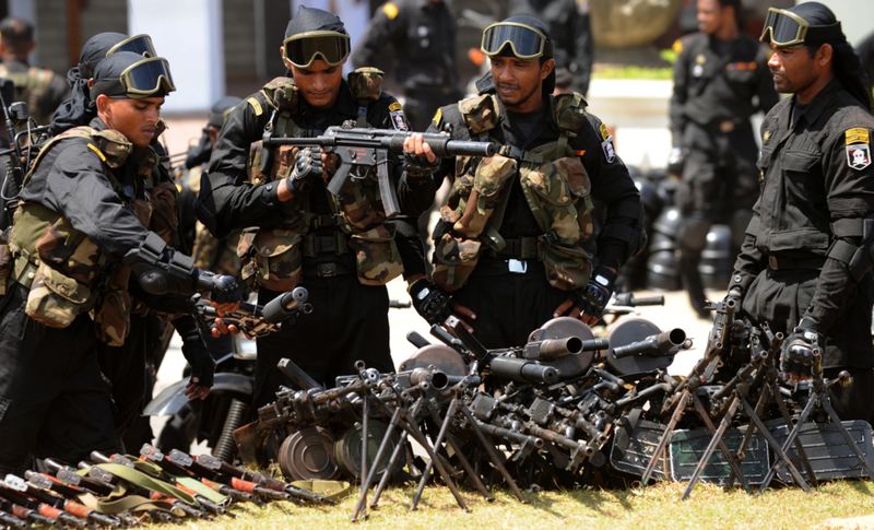 Sri Lanka Army Special Forces Regiment | Getty Images Photo by Ishara S.KODIKARA