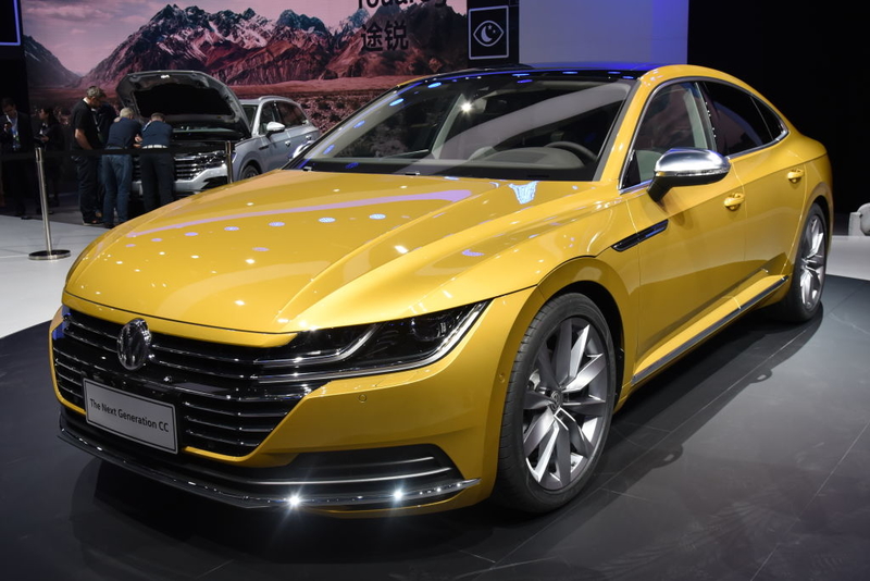 The Volkswagen CC | Getty Images Photo by Visual China Group