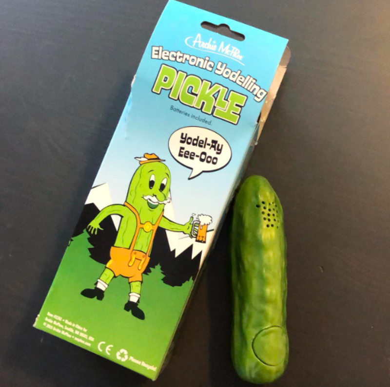 A Yodeling Pickle | Instagram.com/yellowdoordiaries
