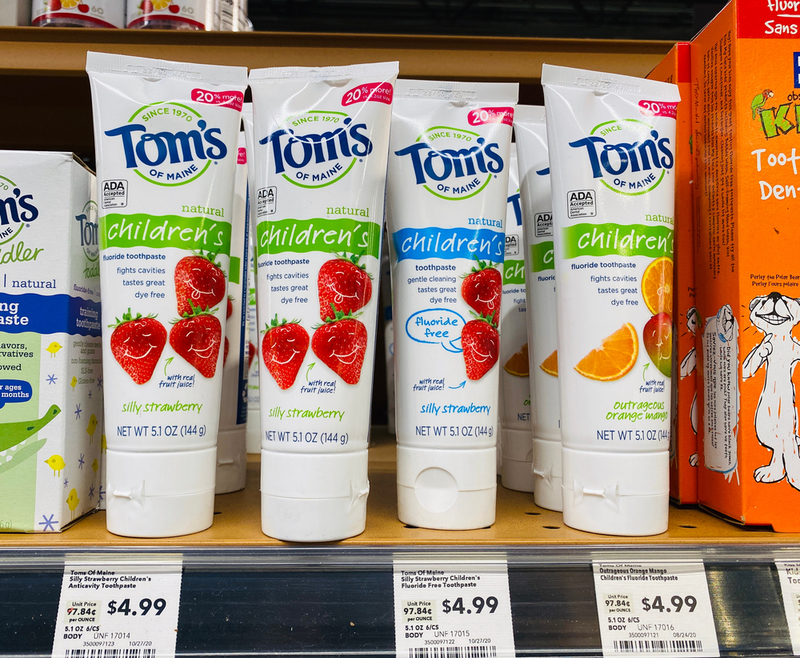 Made in the USA: Tom’s of Maine Toothpaste | ZikG/Shutterstock